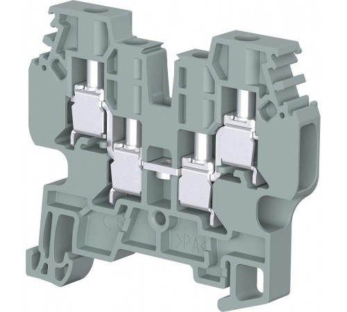 Клемма C4/6.4A винтовая, одна цепь, 4 зажима, 4мм?  1SNL506510R0000  TE