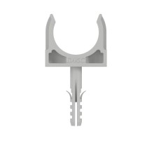 Держатель с защелкой и дюбелем. д.25мм  51325  DKC