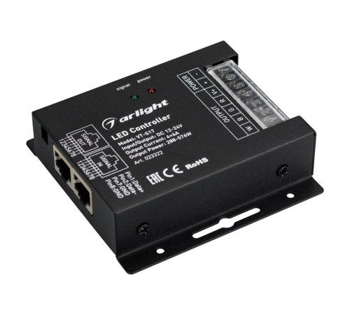 Контроллер VT-S17-4x6A (12-24V, ПДУ Овал, RF)  023322  Arlight