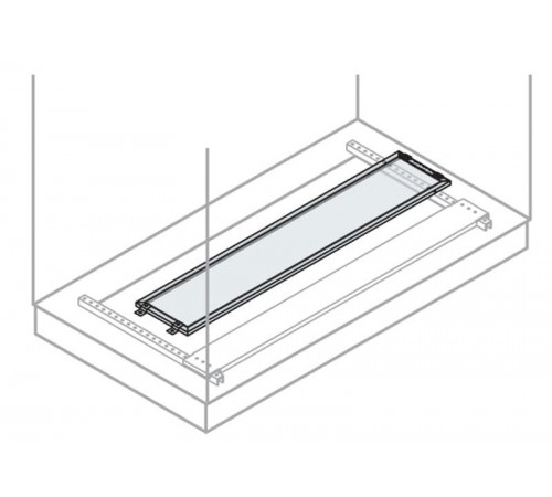 Нижняя панель с фильтром,W=600,D=200.  EF9820  ABB
