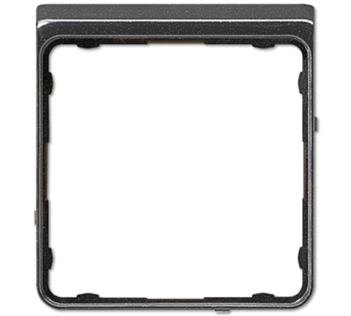 Внешняя цветная рамка; черный металлик  CDP82SWM  Jung