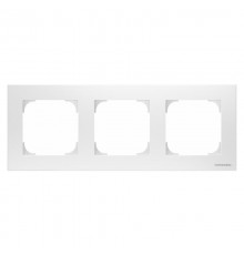 Рамка 3-постовая, базовая, серия SKY, цвет альпийский белый2CLA857310A1101 ABB