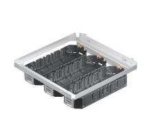 Монтажный комплект для основания UZD250-3 (3хUT4 без накладок) (MS250-3 3UT4)  7407643  OBO Bettermann