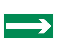 Пиктограмма (Наклейка)Resist УКАЗАТЕЛЬНАЯ СТРЕЛКА  V4-EM-00.0057.ADV-0002  VARTON