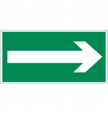 Пиктограмма (Наклейка)Resist УКАЗАТЕЛЬНАЯ СТРЕЛКА  V4-EM-00.0057.ADV-0002  VARTON