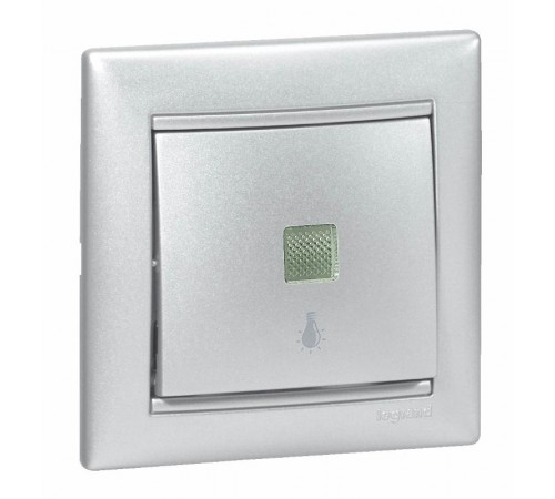 Valena Алюминий Рамка 1-ая  770151  Legrand