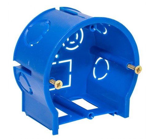 Коробка установочная сборная оконечная КМТ-010-4005 для твердых стен (71х45) с саморезами EKFplc-kmt-010-4005EKF