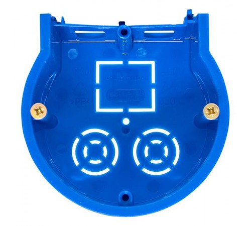 Коробка установочная сборная оконечная КМТ-010-4005 для твердых стен (71х45) с саморезами EKFplc-kmt-010-4005EKF