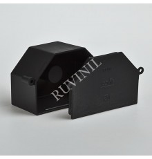 Коробка распределительная с/у 119х78х60 с крышкой трапецивидная  10132  Рувинил