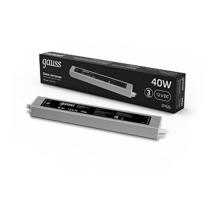 Блок питания для светодиодной ленты пылевлагозащищенный 40W 12V IP66  202023040  Gauss