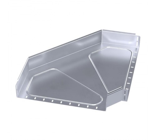 Угол горизонтальный 90 градусов Стандарт INOX (AISI 316) 500х100  PR16.3541  Промрукав