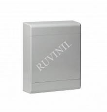 Щиток тусо о/п на 24 мод. с двер. 370х302х95мм (серый с непрозрачной дверцей)  68324С  Рувинил