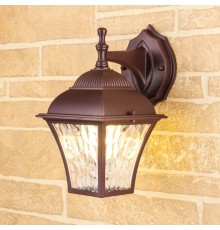 Светильник садово-парковый Apus D шоколад (GL 1009D) настенный  a043111  Elektrostandard