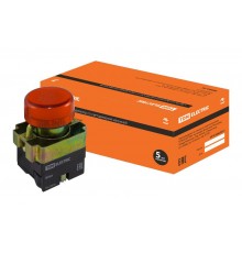 Лампа BV64 матрица d22 мм красный  SQ0702-0046  TDM