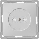 W59 Белый Розетка без заземления  RS16-151-1-86  SE