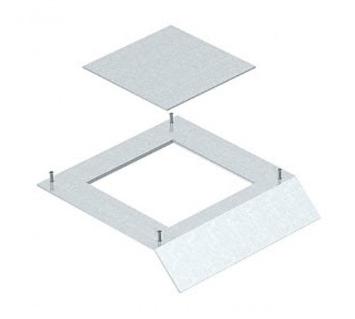 Крышка напольного кабельного канала AIK под установку GES9 (сталь) (AIKF DG9 35075)  7404988  OBO Bettermann