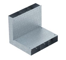 Угол вертикальный для ввода кабельных трасс в Кабель-канал OKA 400x65 мм  7402436  OBO Bettermann