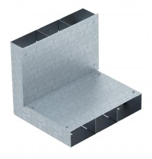 Угол вертикальный кабель-канала OKA/T (сталь)  7402420  OBO Bettermann