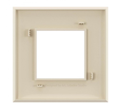 Рамка ARTLEBEDEV "Ванильная дымка" "Avanti", 2 мод.  4405902  DKC