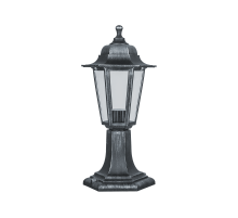 Светильник садово-парковый NOF-PG34-004-IP44-E27 (6 граней черный под серебро)  80476   Navigator