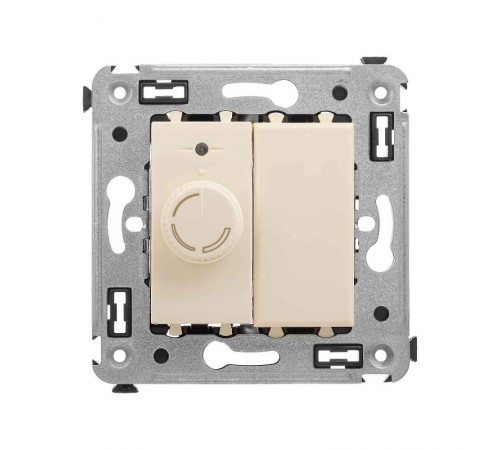 Диммер поворотный в стену, "Avanti", "Ванильная дымка"  4405133  DKC