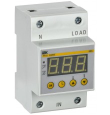 Реле напряжения РН-д однофазное 54мм 63А  IVR31-1-63  IEK