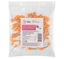 Аксессуары для клемм ЭРА NO-570-08 Наконечник-гильза Е0508 0,5мм2 с изолированным фла  Б0041449  ЭРА