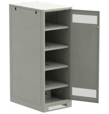 ITK LINEA B Шкаф (пустой) 1700х600мм дверь метал. сер.  LB35-17H69-M  ITK