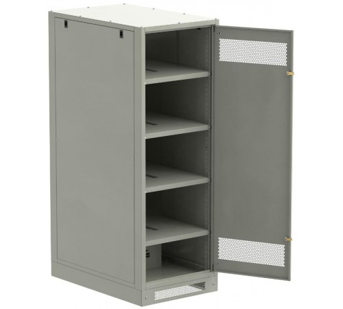 ITK LINEA B Шкаф (пустой) 1700х600мм дверь метал. сер.  LB35-17H69-M  ITK