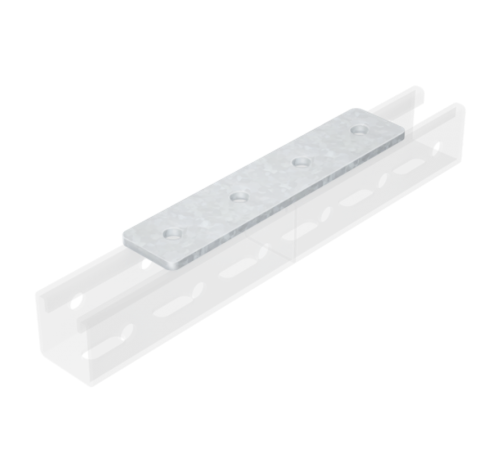 Пластина соединительная, длина 190 мм, 4отв., нержавеющая сталь AISI 304  IBMD1012C  DKC