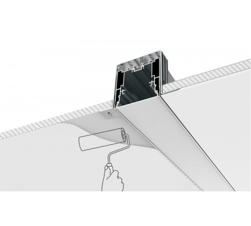 Профиль с экраном S2-LINE-7977-2500 ANOD+OPAL  021174  Arlight