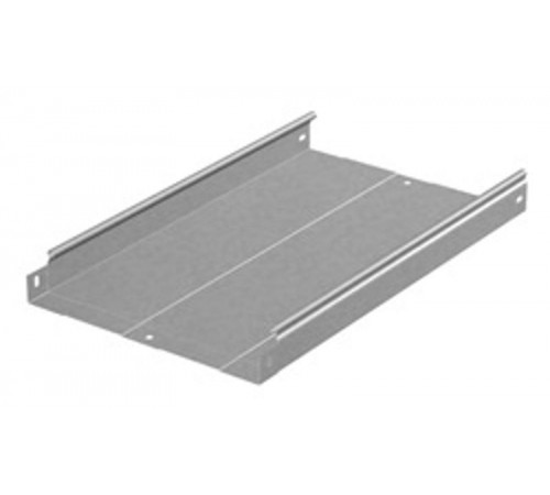 Металлический лоток неперфорированный 300х50х3000, толщ. 0,7 мм, гор. цинк, 313357  ЛНМЗТ-300х50х3000-0,7-ГЦ   Ostec