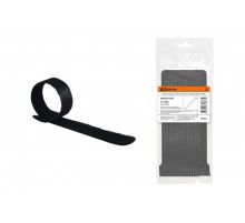 Хомут-липучка ХЛ 16х310 мм черный (20 шт)  SQ0515-0707  TDM