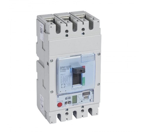 Автоматический выключатель DPX3 630 - эл. расцепитель S2 - 70 кА - 400 В~ - 3П - 500 А  422079  Legrand