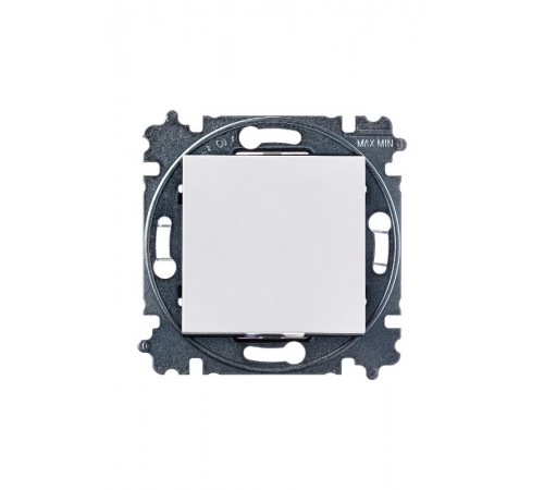 ABB Levit Белый / дымчатый чёрный Выключатель 1-кл.  3559H-A01445 62W  2CHH590145A6062  ABB