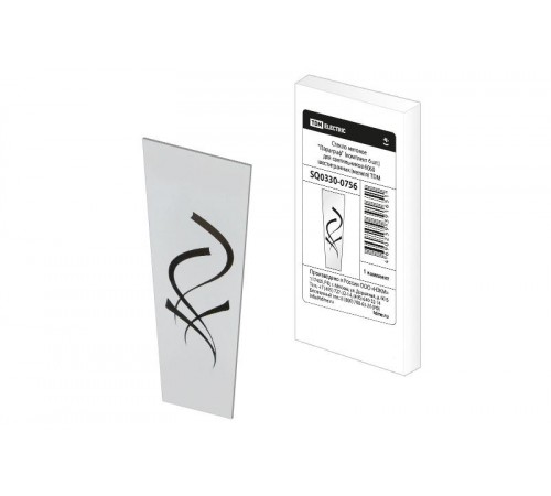 Стекло матовое "Параграф" (комплект 6 шт.) для светильников 6060 шестигранник (металл)  SQ0330-0756  TDM