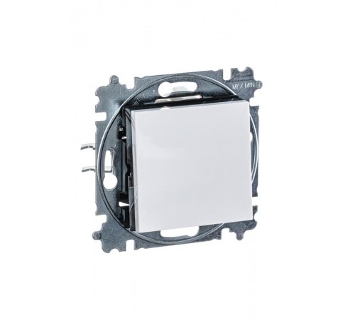 ABB Levit Белый / дымчатый чёрный Выключатель 1-кл.  3559H-A01445 62W  2CHH590145A6062  ABB