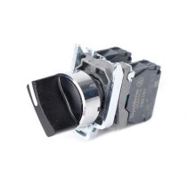 Переключатель SB4 в сборе модульный 22мм 2 позиции с возвратом 1НО+1НЗ  SB4BD45  SE