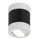 Светильник настенно-потолочный спот OL33 WH/BK MR16 GU10 IP20 черный, белый  Б0056380  ЭРА