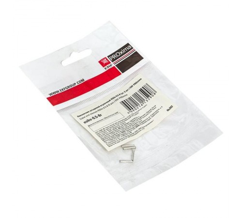 Наконечник штыревой втулочный НШв 0.5-8 (уп5шт) EKF PROxima  nshv-0.5-8r  EKF