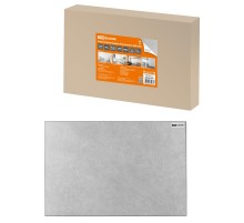 Энергосберегающий обогреватель ЭКО-300, керамика, 0,3 кВт, 40х60х4,5 см, серый,  SQ2520-1801  TDM