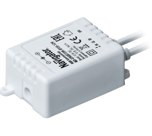 Контроллер для светодиодной ленты LED ND-CRGB72IR-IP20-12V 72Вт 12В IP20  71476  Navigator