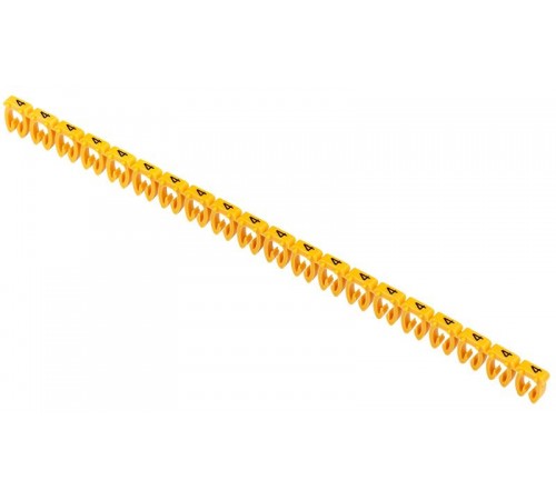 Маркер откр. тип KE 4-6мм2 символ "4" (500шт/упак)   UMK-KE3-4  IEK