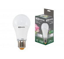 Лампа светодиодная LED 7Вт Е27 220В 3000К А60 груша  SQ0340-0080  TDM