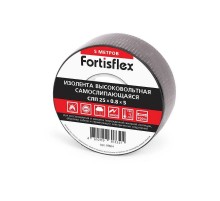Изолента самослипающаяся СЛП 25х0.8х5 (черн)  91604  Fortisflex