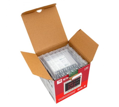 Многофункциональный измерительный прибор SM-Е с реле на панель 96х96 (квадратный вырез)  (без поверки)sm-963erEKF