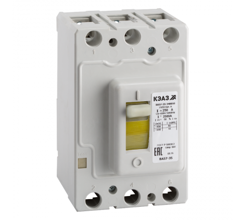 Выключатель автоматический ВА57-35-340010-160А-500-690AC-УХЛ3-АЭС  120713  КЭАЗ