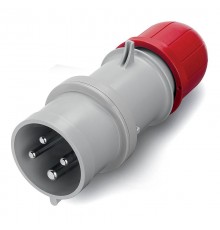 Вилка кабельная с безвинтовыми клеммами IP44 16A 3P+E 400В  DIS2131636P  DKC