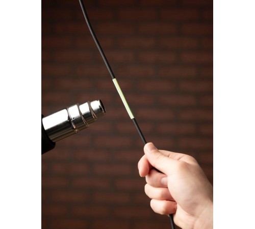 Термоусаживаемая трубка ТУТ нг 6/3 жел-зел EKF PROxima  tut-6-yg  EKF