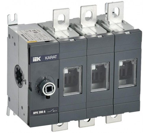 KARAT Выкл-разъед. ВРК без рукоятки 3P 200А   KA-VR10-3-0200  IEK